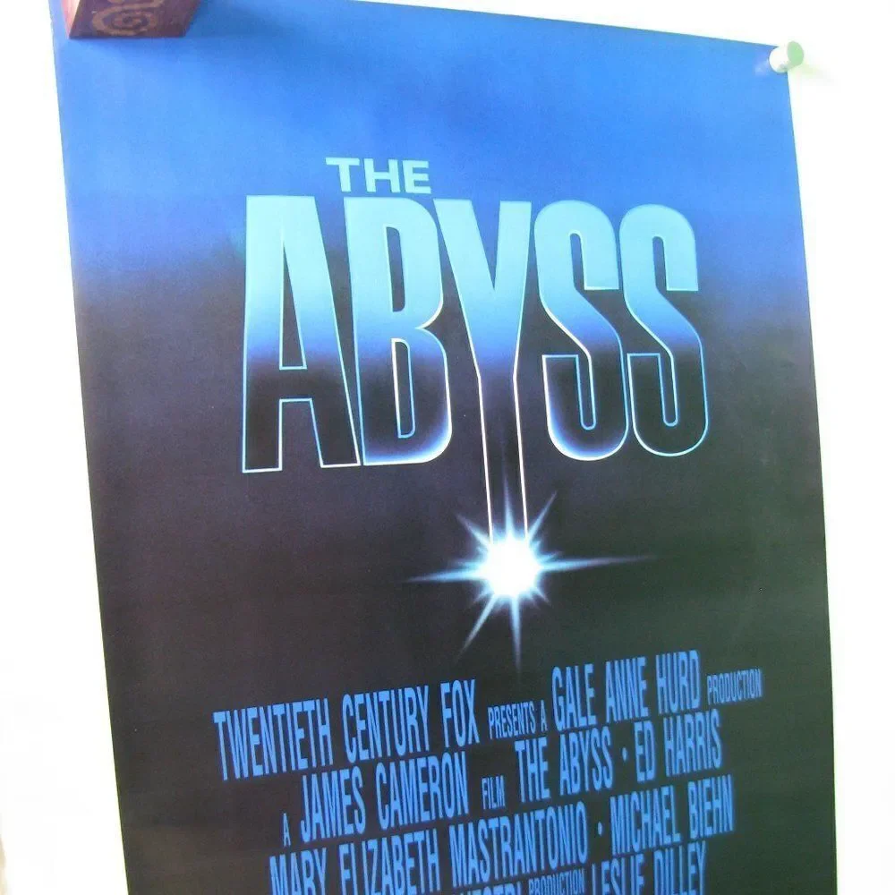 Vintage The Abyss Movie Poster